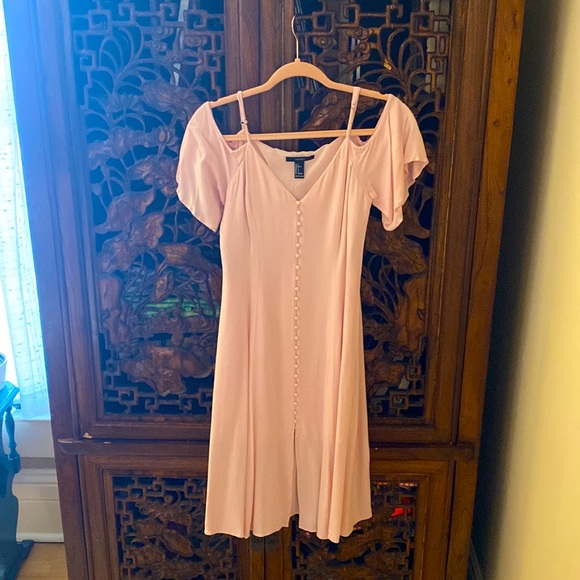 Forever 21 Button-Front Midi Tea Dress - Picture 12 of 12